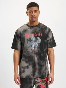 sportliches Thug Life Herren T-Shirt mit Baumwolle Schwarz