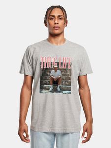 Comfortable Thug Life men's T-shirt, 200 g/m², cotton, grey
