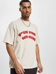 Modern 2Y Studios men's oversized t-shirt with cotton, ecru-white