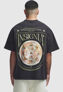 lässiges 2Y Studios Herren T-Shirt Oversize 300 g/m² mit Baumwolle Schwarz