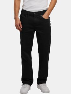 lässige True Religion Herren Jeans Stretch mit Baumwolle Schwarz