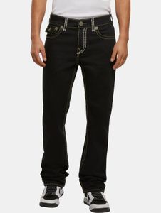 Casual True Religion men's jeans with cotton, black