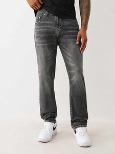 bequeme True Religion Herren Jeans mit Baumwolle Schwarz