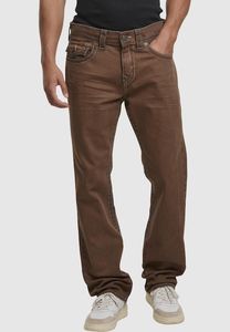 moderne True Religion Herren Jeans Stretch mit Baumwolle Braun