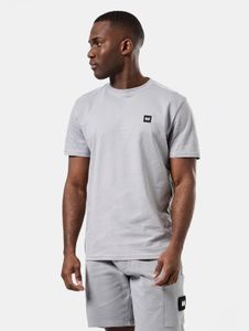 sportliches Weekend Offender Herren T-Shirt mit Baumwolle Grau