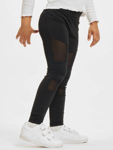 Pantalones unisex modernos Urban Classics de malla elástica de 210 g/m² negros