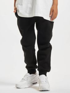 Pantalon unisexe Urban Classics confortable avec poches, 300 g/m² coton, noir