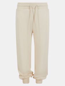 Casual Urban Classics unisex trousers in ecru-white cotton