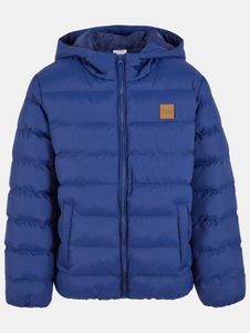 Veste unisexe Casual Urban Classics avec poches et capuche, 68 g/m², bleue