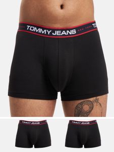 sommerliche Tommy Hilfiger Herren Shorts Stretch mit Baumwolle Schwarz