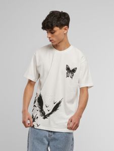 bequemes UNEFFECTED Herren T-Shirt Weiß