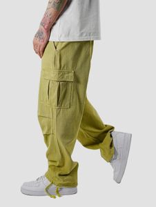 Jeans da uomo 2Y Premium elasticizzati e alla moda, in cotone, colore verde.