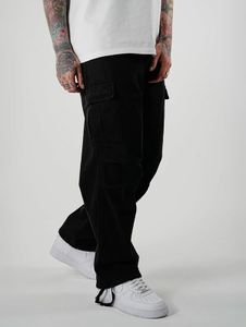 stylische 2Y Premium Herren Jeans Stretch mit Baumwolle Schwarz