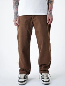 moderne UNEFFECTED Herren Jeans Braun