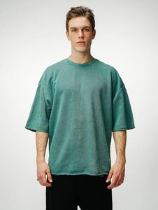 Suéter moderno de hombre de primera calidad, talla 2Y, color verde.