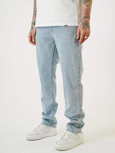 stylische 2Y Premium Herren Jeans Straight Fit mit Baumwolle Blau