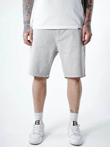 Pantaloncini da uomo leggeri 2Y Premium in cotone grigio