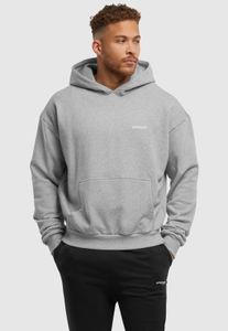 Comoda felpa da uomo Mister Tee con polsini e cappuccio a coste, 460 g/m² di cotone, grigia.