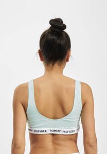 modernes Tommy Hilfiger Damen Bralette Stretch mit Baumwolle Blau
