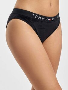 Calcetines deportivos elásticos para mujer Tommy Hilfiger, color negro.