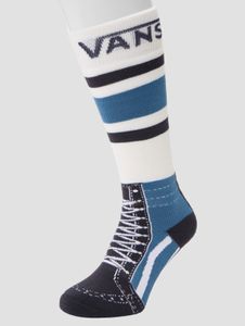 bequeme Vans Unisex Socken Stretch Blau/Weiß