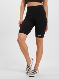 Pantalones cortos ligeros de algodón para mujer de Vans, color negro.