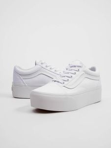 scarpe da ginnastica sportive Vans da donna bianche