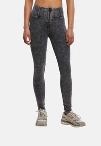lässige Freddy Damen Jeans Skinny Fit Stretch Schwarz