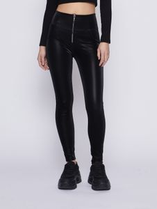 stylische Freddy Damen Jeans Skinny Fit Stretch Schwarz