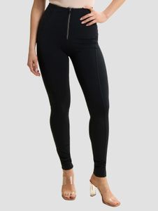 bequeme Freddy Damen Jeans Stretch Schwarz