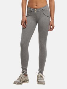 lässige Freddy Damen Jeans Skinny Fit Stretch mit Baumwolle Grau