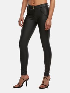 bequeme Freddy Damen Jeans Skinny Fit Schwarz