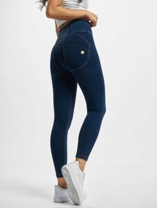 lässige Freddy Damen Jeans Skinny Fit Stretch Denim mit Baumwolle Blau