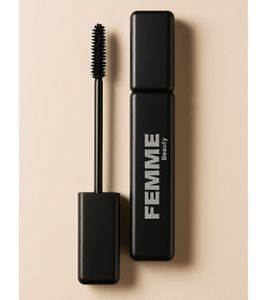 FEMINIVES Mascara Volume Noir Intense - Formule Noir Intense - Maquillage - Produit Cosmétique - Non Testé sur les Animaux - 6,5 ml - Noir
