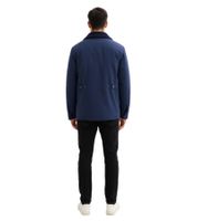 nachhaltige Stepp-Jacke für Herren Winter-Jacke mit Cord-Kragen 956444 Dunkelblau