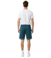 Pantaloncini sportivi da uomo SCOTCH & SODA, morbidi, ideali per il fitness, il tempo libero o la spiaggia. Disponibili in cotone blu petrolio, grigio chiaro o in rete, nei colori blu royal, nero/blu/petrolio.