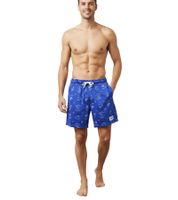 Pantaloncini sportivi da uomo SCOTCH & SODA, morbidi, ideali per il fitness, il tempo libero o la spiaggia. Disponibili in cotone blu petrolio, grigio chiaro o in rete, nei colori blu royal, nero/blu/petrolio.