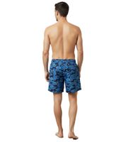 Pantaloncini sportivi da uomo SCOTCH & SODA, morbidi, ideali per il fitness, il tempo libero o la spiaggia. Disponibili in cotone blu petrolio, grigio chiaro o in rete, nei colori blu royal, nero/blu/petrolio.