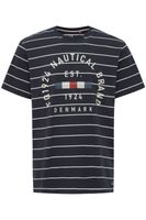 T-shirt girocollo da uomo Classic FQ1924 FQTom SS 21900644 in bianco o grigio