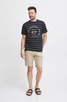 T-shirt girocollo da uomo Classic FQ1924 FQTom SS 21900644 in bianco o grigio