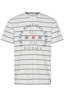 T-shirt girocollo da uomo Classic FQ1924 FQTom SS 21900644 in bianco o grigio