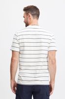 T-shirt girocollo da uomo Classic FQ1924 FQTom SS 21900644 in bianco o grigio
