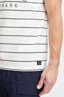 T-shirt girocollo da uomo Classic FQ1924 FQTom SS 21900644 in bianco o grigio