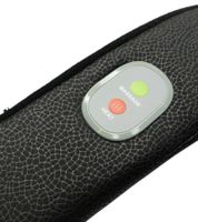 medisana Shiatsu Nackenmassagegerät mit Rotlicht- und Wärmefunktion Massage-Gerät ca. 38 x 33,5 x 17cm 18 Watt Schwarz