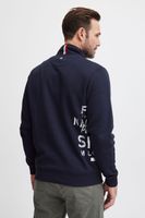 klassischer FQ1924 FQWilliam Herren Troyer mit Stehkragen Pullover 21900589 in Grau oder Blau