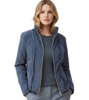 2-teiliger eleganter Damen Mantel 2-in1 Wollmantel und Daunenjacke mit recycelten Fasern 934964 Nachtblau