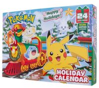 Pokemon Spielzeug Feiertags-Kalender mit Sammelfiguren und Zubehörteilen ab 4 Jahre Adventskalender 7570593