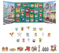 Pokemon Spielzeug Feiertags-Kalender mit Sammelfiguren und Zubehörteilen ab 4 Jahre Adventskalender 7570593