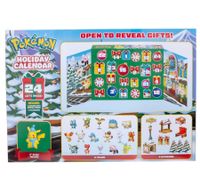 Pokemon Spielzeug Feiertags-Kalender mit Sammelfiguren und Zubehörteilen ab 4 Jahre Adventskalender 7570593