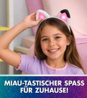 GABBY'S DOLLHOUSE "Meow-tastic" Cat Ears Headband – Headband with Sound Effects from the Movie (9575726) – White